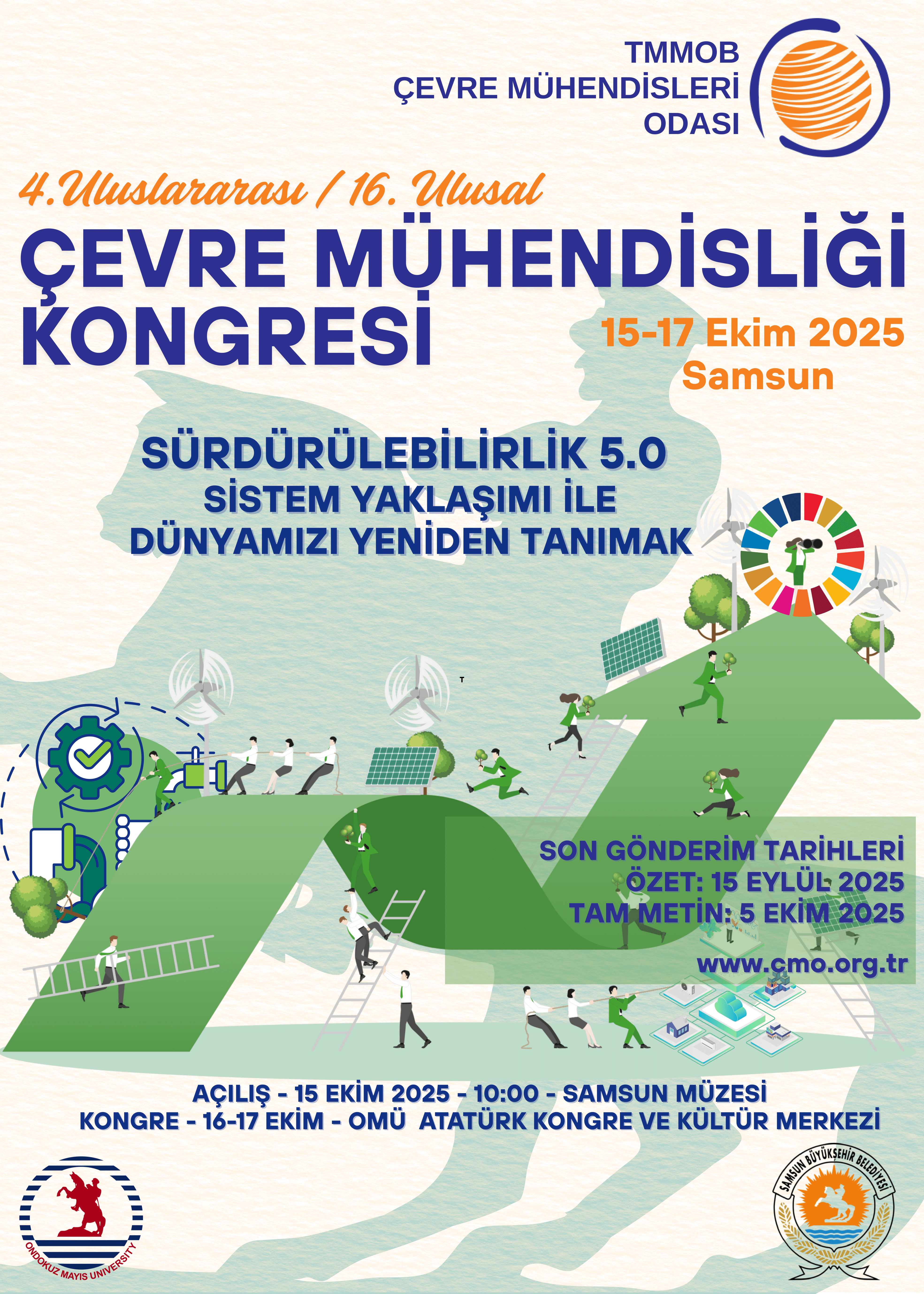 Kongre Teması: Sürdürülebilirlik 5.0 Sistem Yaklaşımı İle Dünyamızı Yeniden Tanımak